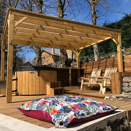 L'oree Du Mezenc Et Son Bain Nordique Privatif Ferienhaus Saint-Front (Haute-Loire)